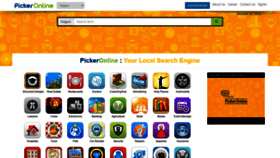 What Pickeronline.com website looked like in 2020 (3 years ago)