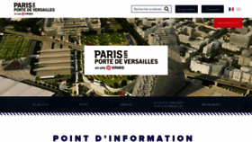 What Paris-expoportedeversailles.com website looked like in 2020 (3 years ago)