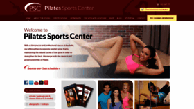 What Pilatessportscenter.com website looked like in 2020 (3 years ago)
