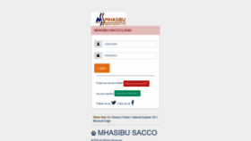 What Portal.mhasibusacco.com website looked like in 2020 (4 years ago)