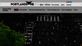 What Portlandrone.com website looked like in 2020 (3 years ago)