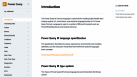 What Powerquery.io website looked like in 2020 (3 years ago)