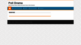 What Polldrama.su website looked like in 2020 (3 years ago)