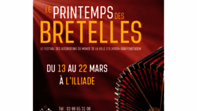 What Printempsdesbretelles.fr website looked like in 2020 (3 years ago)
