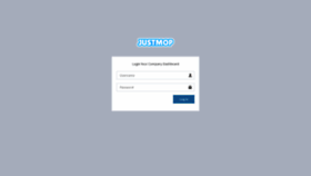 What Partner.justmop.com website looked like in 2020 (3 years ago)