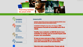 What Planningfamilialath.be website looked like in 2020 (3 years ago)
