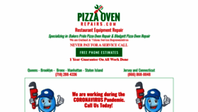 What Pizzaovenrepairs.com website looked like in 2020 (3 years ago)