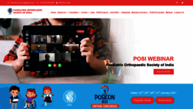 What Posi.in website looked like in 2020 (3 years ago)
