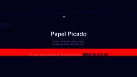 What Papelpicadodecoramec.com website looked like in 2020 (3 years ago)