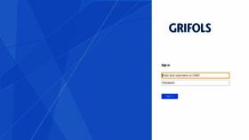 What Portal.grifols.com website looked like in 2020 (3 years ago)