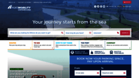 What Portmobility.it website looked like in 2020 (3 years ago)