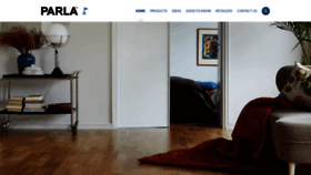 What Parla-parquet.com website looked like in 2020 (3 years ago)