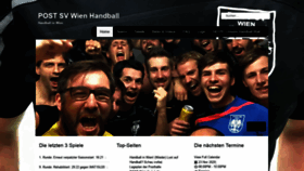 What Post-handball.at website looked like in 2020 (3 years ago)