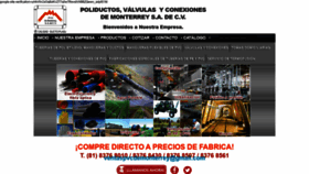 What Pvcdemonterrey.com.mx website looked like in 2020 (3 years ago)