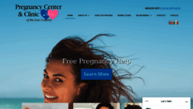 What Pregnancycenterhhi.org website looked like in 2020 (3 years ago)