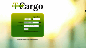 What Plataforma.tcargo.com.ar website looked like in 2020 (3 years ago)