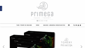 What Primega.pl website looked like in 2020 (3 years ago)