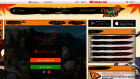 What Pc-naruto.uninja.me website looked like in 2020 (3 years ago)
