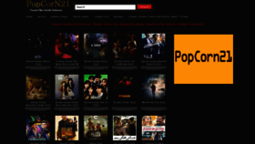 What Popcorn21.xyz website looked like in 2020 (3 years ago)