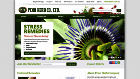 What Pennherb.com website looked like in 2020 (3 years ago)