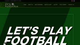 What Polofootballpark.com website looked like in 2020 (3 years ago)