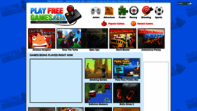 What Playfreegames247.com website looked like in 2020 (3 years ago)