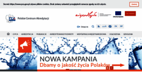 What Pca.gov.pl website looked like in 2020 (4 years ago)