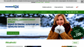 What Promedica24.pl website looked like in 2020 (3 years ago)