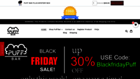 What Puffbarsalt.com website looked like in 2020 (4 years ago)