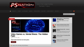What Psnation.org website looked like in 2020 (3 years ago)