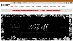 What Poetrystores.co.za website looked like in 2020 (5 years ago)