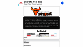 What Pingoat.net website looked like in 2020 (3 years ago)