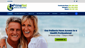 What Primenetmedical.com website looked like in 2020 (3 years ago)