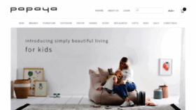 What Papaya.com.au website looked like in 2020 (3 years ago)