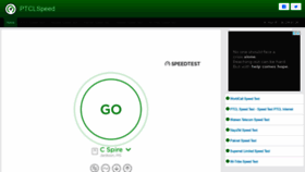 What Ptclspeed.com.pk website looked like in 2020 (3 years ago)