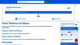 What Portaltelefonico.mx website looked like in 2020 (3 years ago)