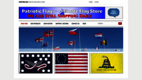 What Patriotic-flags.com website looked like in 2020 (3 years ago)