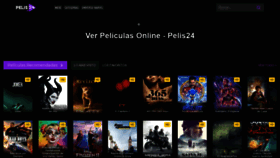 What Pelis24.blog website looked like in 2020 (3 years ago)