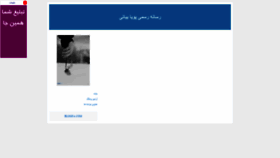 What Pouyabayati.ir website looked like in 2020 (3 years ago)