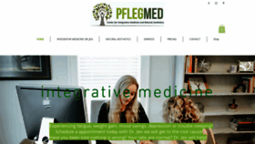 What Pflegmed.com website looked like in 2020 (3 years ago)