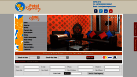 What Petalregency.com website looked like in 2020 (3 years ago)