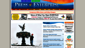 What Pressenterpriseonline.com website looked like in 2020 (3 years ago)