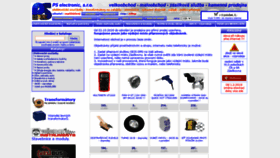 What Pselectronic.cz website looked like in 2020 (3 years ago)