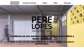 What Perelopesarquitetura.com website looked like in 2020 (3 years ago)