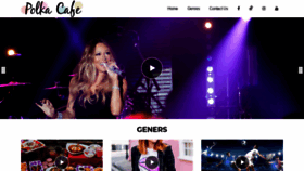 What Polkacafe.com website looked like in 2020 (3 years ago)