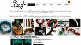 What Pacificpatina.com website looked like in 2020 (4 years ago)