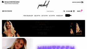 What Poshet.com.tr website looked like in 2020 (3 years ago)