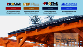 What Prostar.ca website looked like in 2020 (3 years ago)