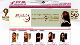 What Peruksatis.com website looked like in 2020 (3 years ago)