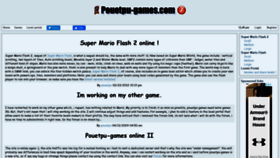What Pouetpu-games.com website looked like in 2020 (4 years ago)